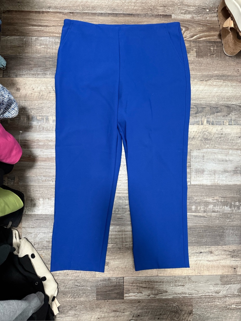 Rachel Zoe Cobalt Blue Ponte Pants